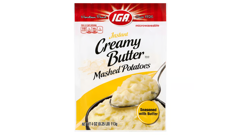 Instant Creamy Butter Mashed Potatoes