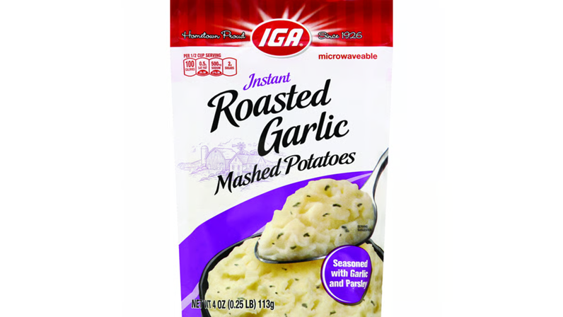 Instant Roasted Garlic Mashed Potatoes